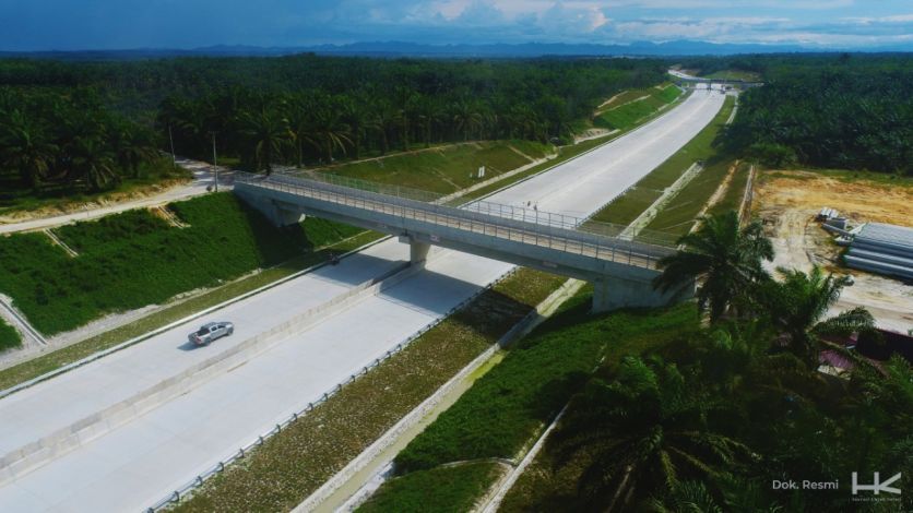 Lebaran, Jalan Tol Pekanbaru-Bangkinang Fungsional