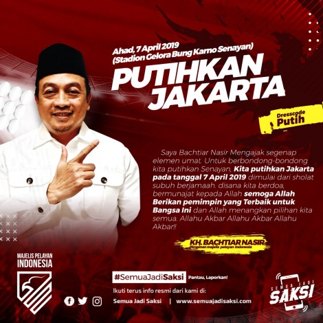 Diawali Subuh Berjamaah, Kampanye Akbar Prabowo-Sandi di GBK 7 April Bakal Diisi Tausiyah dan Orasi Politik
