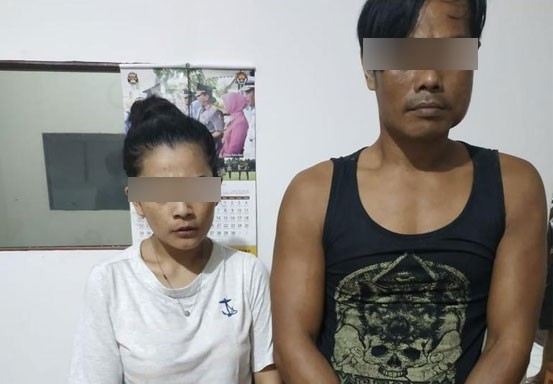 Pasangan Suami Istri Ditangkap Polres Inhu Karena Nekat Edarkan Narkoba
