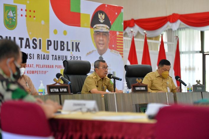 Pemprov Riau Gelar Forum Konsultasi Publik Rancangan Awal RKPD 2023