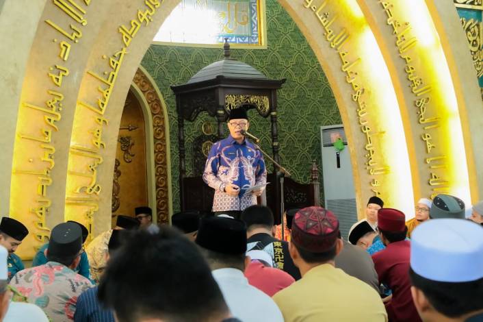 Doa Bersama, Ribuan Mubalig Doakan Muflihun Kembali Jadi Pj Walikota Pekanbaru