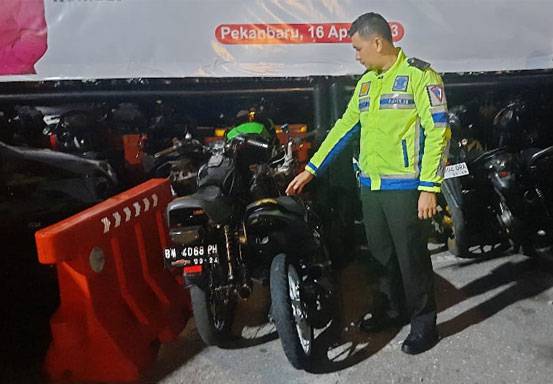 Cegah Balap Liar di Pekanbaru, 29 Pengendara dan Sepeda Motor Diamankan Polisi
