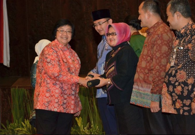 Riau Terima Penghargaan Proklim dari Menteri LHK