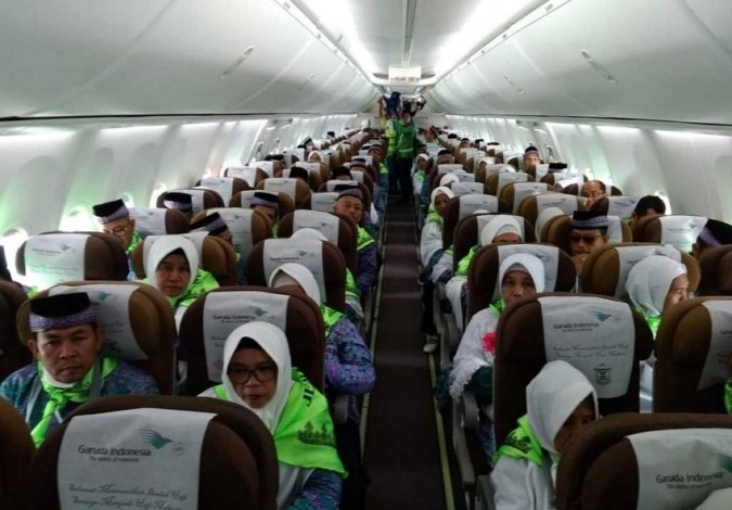 Garuda dan Citilink Berangkatkan 388 JCH Asal Pelalawan
