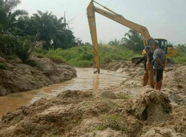 Sering Banjir, Dinas PUPR Pekanbaru Normalisasi Sungai Sibam