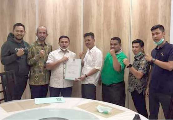 Didukung Tiga Partai, Pasangan Afrizal - H Sulaiman Mendaftar ke KPU Rohil Lusa