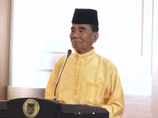 Pidato di HUT Rohil, Annas Maamun Siap Wujudkan Provinsi Riau Pesisir