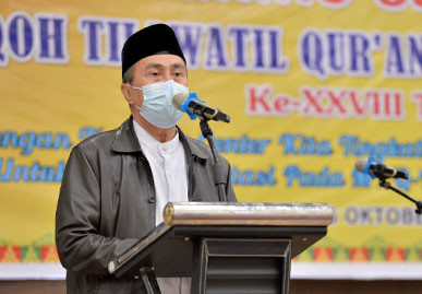 Gubri Ingatkan Kafilah Riau Patuhi Protokol Kesehatan saat Ikuti MTQ Nasional di Sumbar