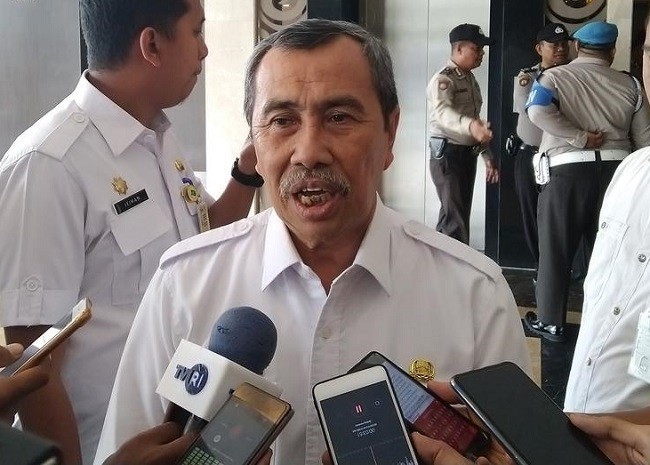 Gubernur Riau Tak Percaya Realisasi APBD 2019 Masih di Bawah 80 Persen