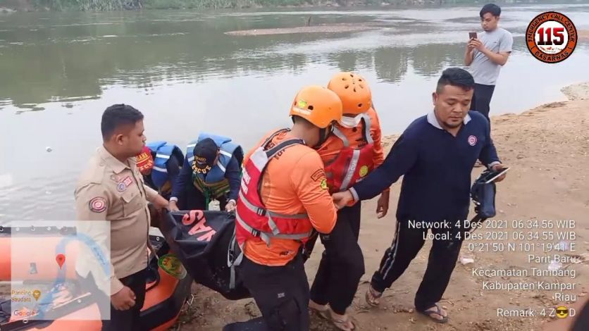 6 Orang Tenggelam saat Mancing di Sungai Terantang, 2 Orang Meninggal Dunia