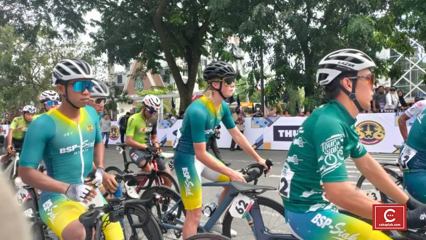 Segera Dilepas, Pembalap Tour de Siak Mulai Berdatangan ke Area Start