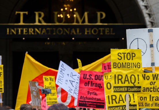 Trump Didemo di Dalam Negeri AS, Tolak Perang dengan Iran