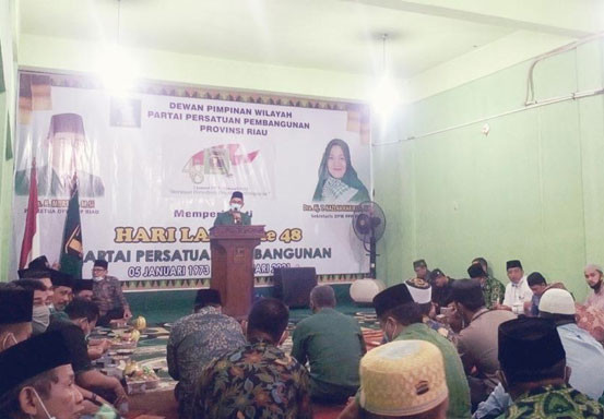 PPP Riau Jadikan Harlah ke-48 Momentum Kebangkitan Untuk Pemilu 2024