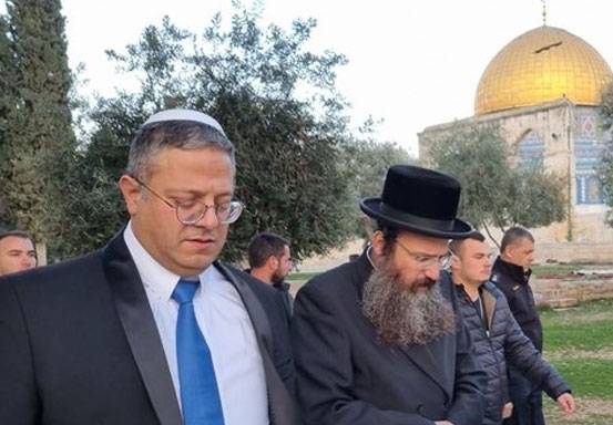 Menteri Israel Masuk Kompleks Masjid Al-Aqsa untuk Provokasi