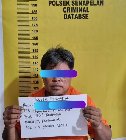 Rusak dan Curi Barang Pedagang, Penjaga Keamanan RTH di Pekanbaru Dijebloskan ke Penjara