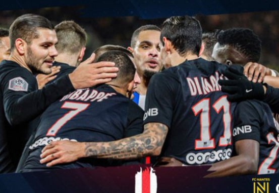 Gol Icardi Bantu PSG Tundukkan Nantes