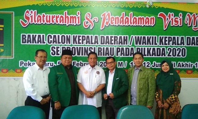 Ahmad Syah Sampaikan Visi dan Misi Calon Bupati, PPP Riau: Keputusan ada di DPP