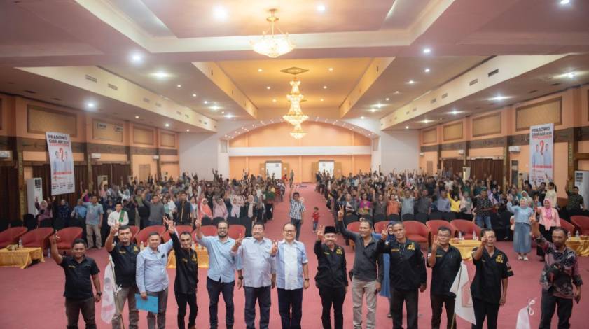 Makin Kencang di Riau, Deklarasi Prabowo-Gibran dari Berbagai Elemen Terus Bergulir