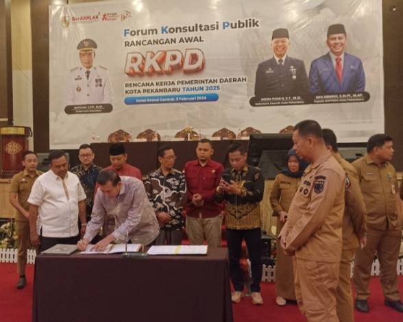 Konsultasi Publik RKPD 2025, Pemko Pekanbaru Harapkan Peran Swasta