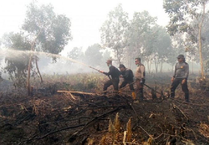 25 Hotspot Kepung Sumatra, 7 Titik Terdeteksi di Riau