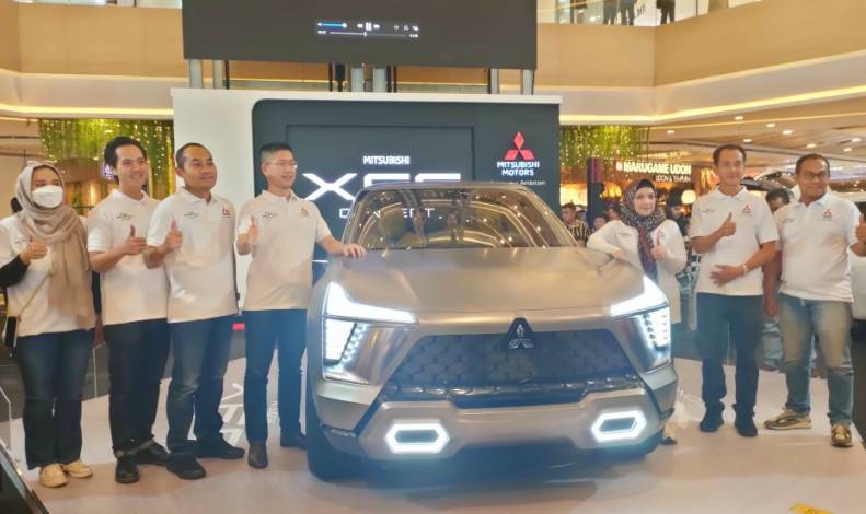 Usung Desain Silky and Solid, Mitsubishi XFC Concept Diperkenalkan di Pekanbaru