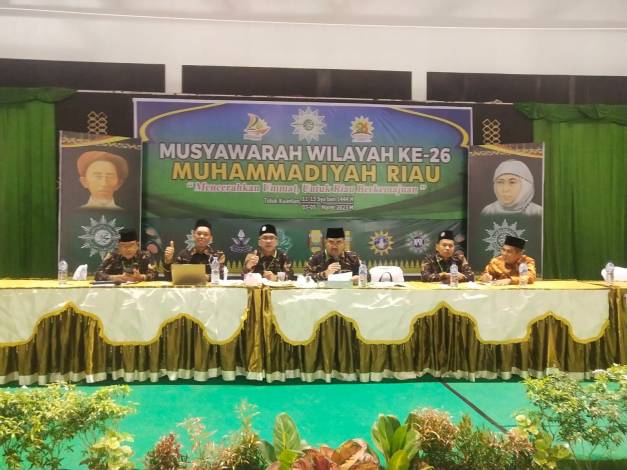 Dr Saidul Amin Raih Suara Terbanyak pada Musywil Muhammadiyah Riau di Kuansing