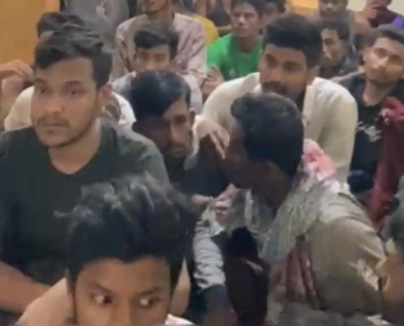Gerebek Penampungan Ilegal Warga Rohingya di Pekanbaru, Polisi Amankan 59 Orang