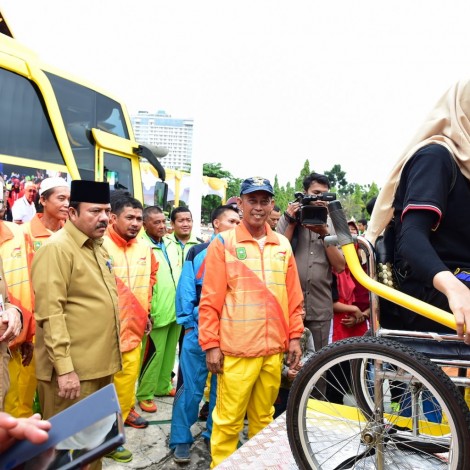 NPC Riau Jual Dua Bus Hibah Pemprov
