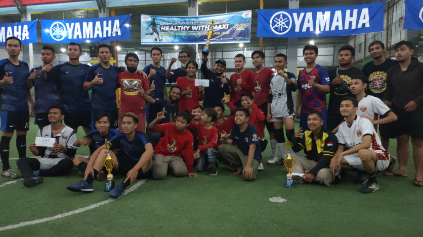 Alfa Scorpii Gelar Pertandingan Futsal Antar Komunitas Maxi di Pekanbaru
