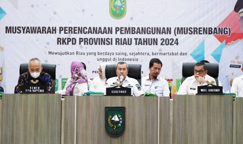 Musrenbang RKPD 2024, Pemprov Riau Serap Aspirasi Daerah