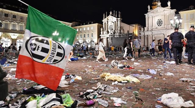 Bukan Ledakan Bom, 1.500 Orang Luka di Lokasi Nobar Juventus