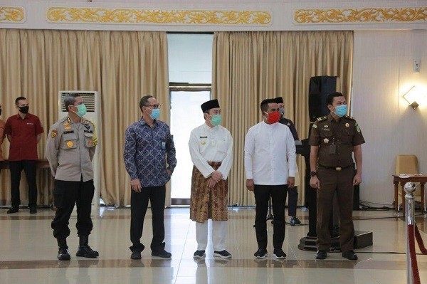 Gubernur Riau dan BPKP Launching Aplikasi Mata Bansos
