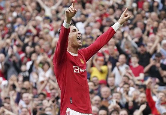 Selamat! Cristiano Ronaldo Terpilih Jadi Pemain Terbaik Manchester United 2021/22