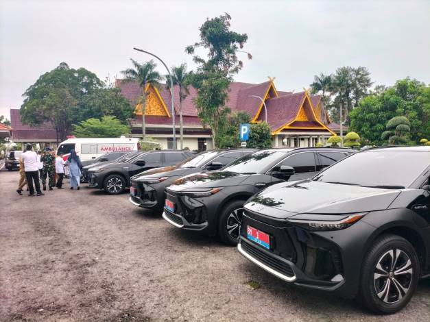 Eks Mobil Listrik Kejati Riau Disimpan di Gudang Kopan