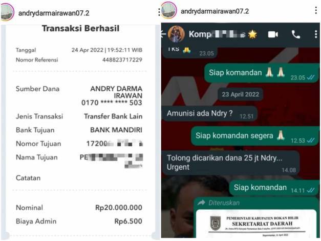 Heboh Setoran Rp650 Juta, Kompol PHS Dicopot dari Danyon B Brimob Riau