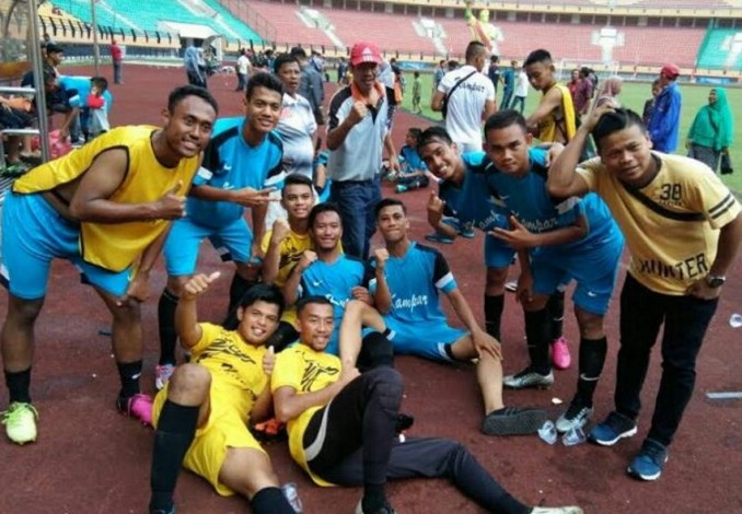 Sore Ini, Tim Bayangan Sepakbola Porprov Kampar Siap Hadang Kekuatan PSPS