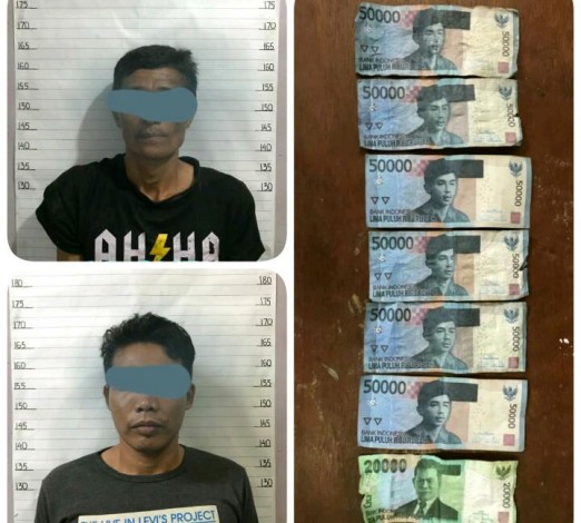 Polisi Tangkap Pengedar dan Pemilik Uang Palsu di Bengkalis