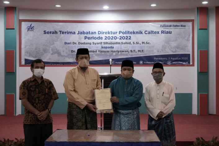 Mohammad Yanuar Jabat Direktur Politeknik Caltex Riau 2020 - 2022