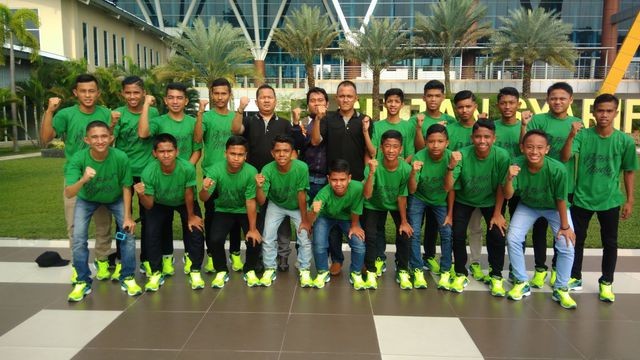 Dengan Dana Terbatas, Patriot Muda Wakili Riau di Kejurnas Sepakbola U-16
