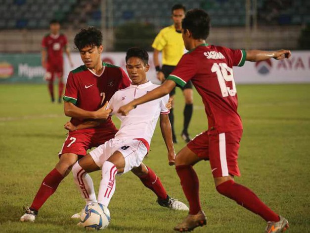 Gol Injury Time Bawa Indonesia Kalahkan Myanmar
