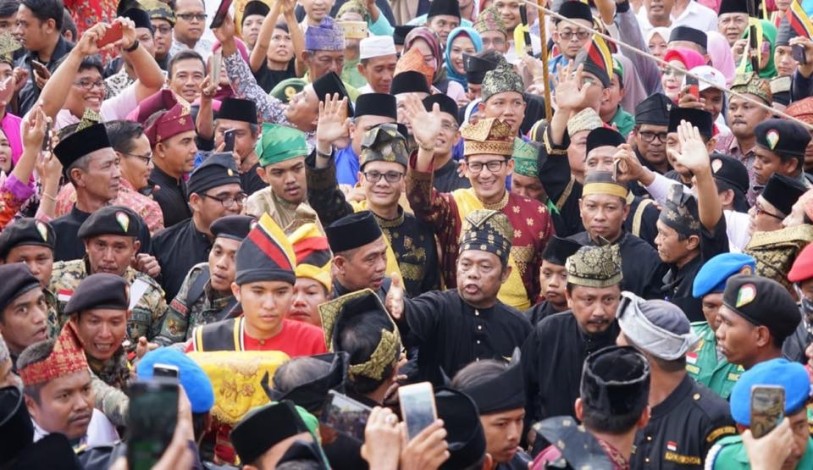Apresiasi Masyarakat Riau, Sandi Uno: Terimakasih Atas Sambutan Luar Biasanya