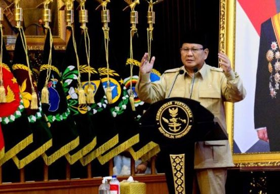 HUT ke-76 TNI, Prabowo : Bersatu Jaga Persatuan Bangsa