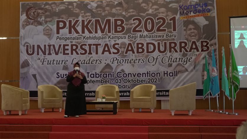 Universitas Abdurrab Libatkan Korem 031/Wira Bima dalam PKKMB