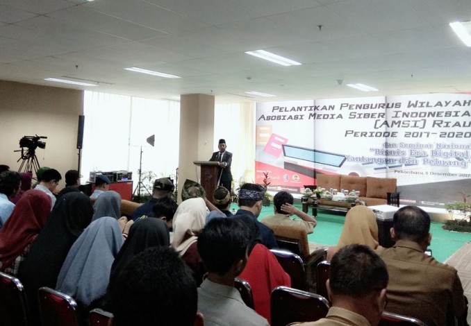 Pertama di Indonesia, Pengurus AMSI Riau Resmi Dilantik