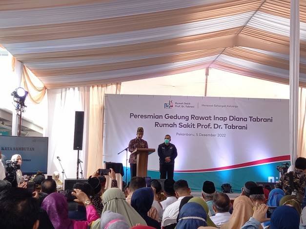 Anies Baswedan Resmikan Gedung Rawat Inap RS Prof Tabrani