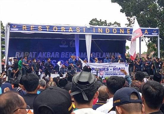 Kader Ramai-ramai Deklarasi Dukung Anies Baswedan, Begini Sikap PAN Riau
