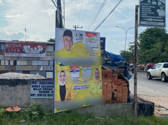 Nihil Foto Prabowo-Gibran di APK Kader, Golkar Riau Tak Beri Sanksi