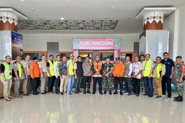 Posko Angkutan Nataru Bandara SSK II Pekanbaru Ditutup, Jumlah Penumpang Tumbuh 20 Persen