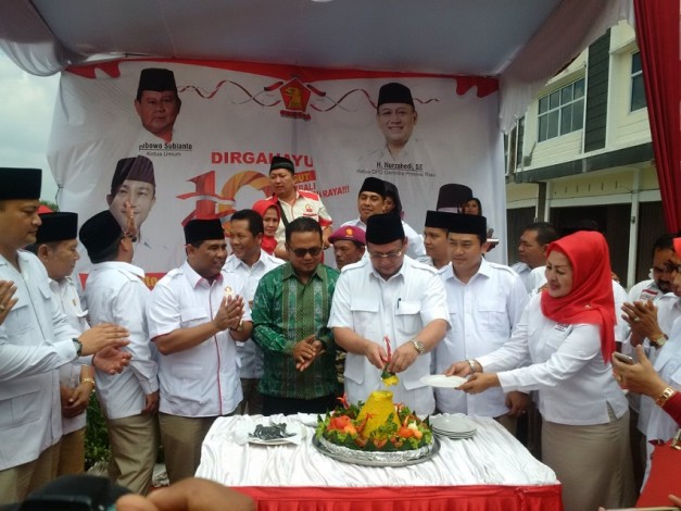 Eddy Tanjung Targetkan Kemenangan Besar Gerindra di Riau