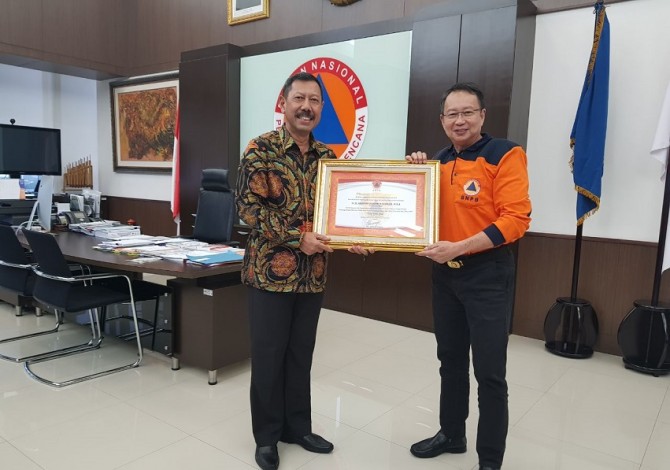 Riau Kembali Raih Penghargaan Bebas Karlahut dari BNPB